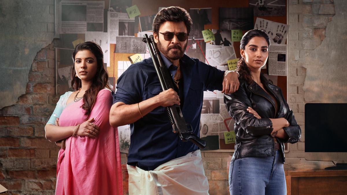 ‘Sankranthiki Vasthunam’ movie review: Anil Ravipudi and Venkatesh’s film delivers mindless laughs